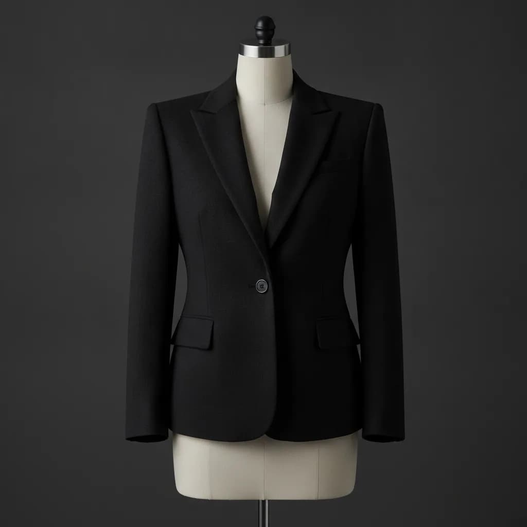 Klasik Blazer Ceket - Siyah